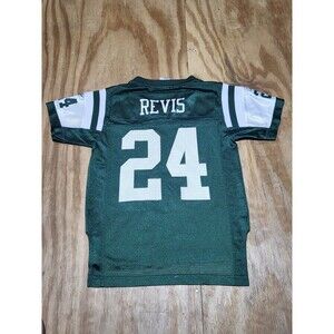 Kids Ty Law New York Jets Reebok NFL Football Kids Jersey Size Large @k5